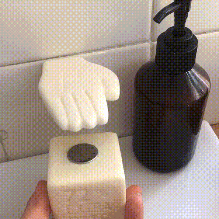 Porte-savon magnétique fait main