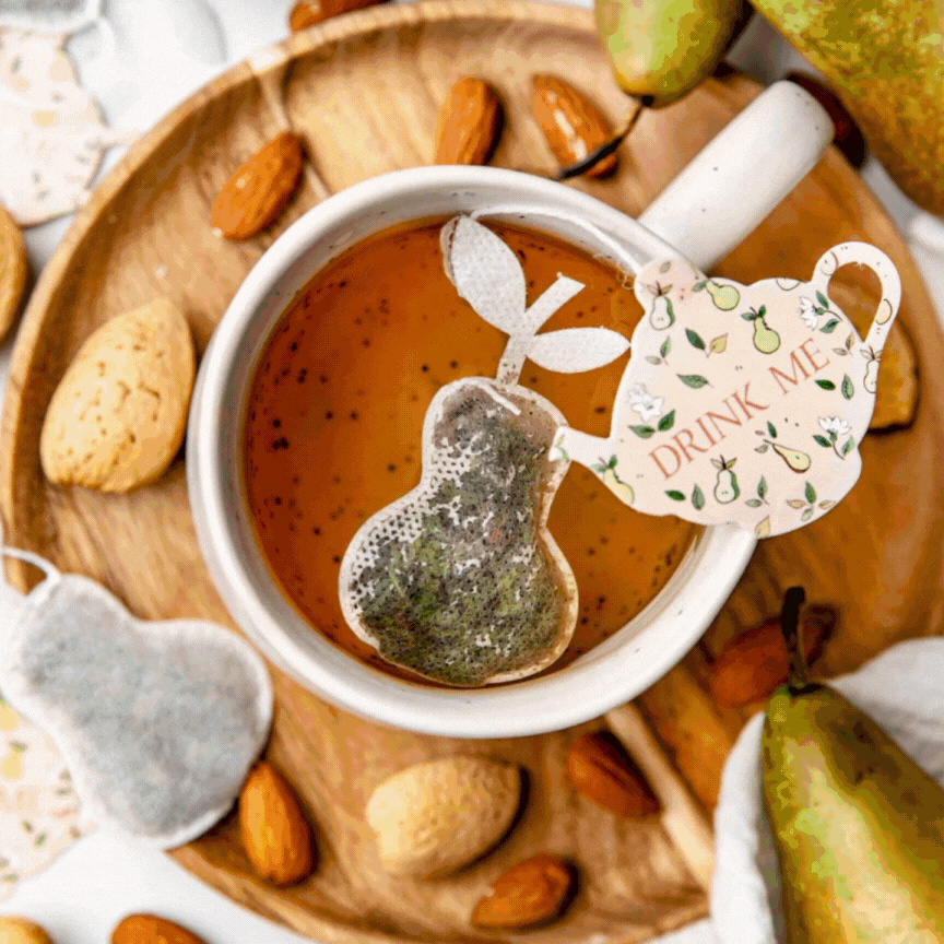 happy sisyphe boutique lyon salon de thé café pumpkin chai chaï vert jasmin praline tea heritage sorcière sachet made in france lyonnaise marque mignon